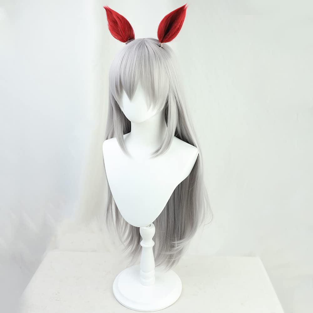 Amazon.co.jp: 猫の城 ウマ娘 タマモクロス コスプレウィッグ 耐熱